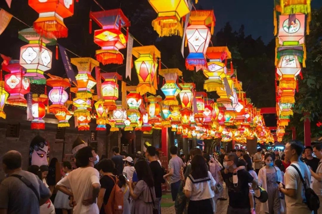 自貢彩燈點(diǎn)亮深圳！超多美圖，快來一睹！(圖9)