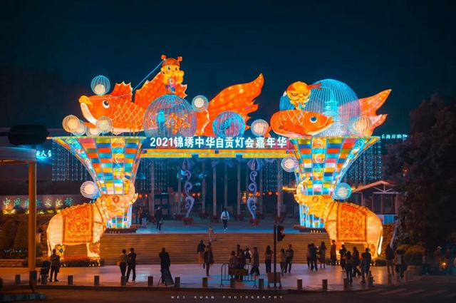 自貢彩燈點(diǎn)亮深圳！超多美圖，快來一睹！(圖28)