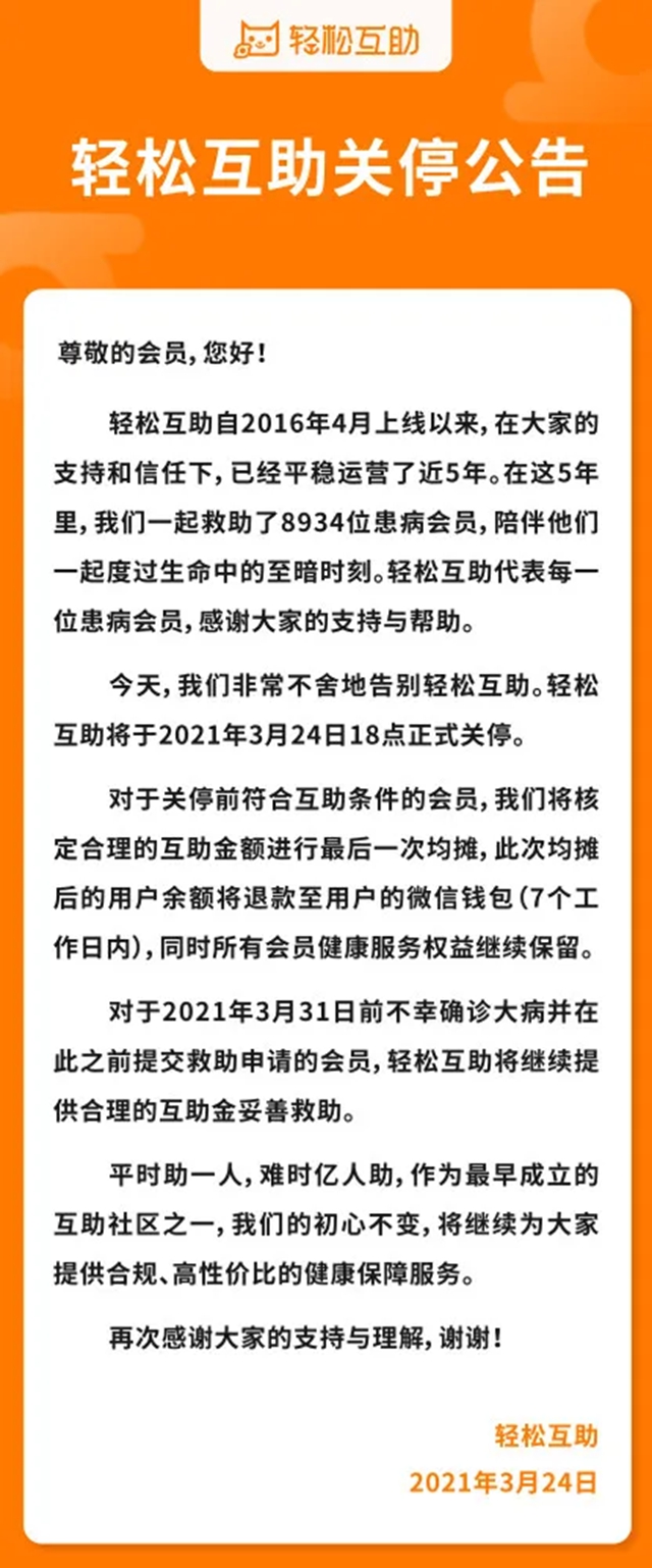 “水滴互助”“輕松互助”雙雙關(guān)停！你的錢(qián)能退嗎？(圖2)