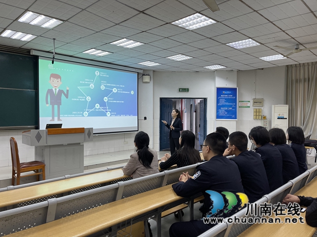 工行瀘州分行走進市內(nèi)高校開展2021年春季校園招聘宣講(圖2)