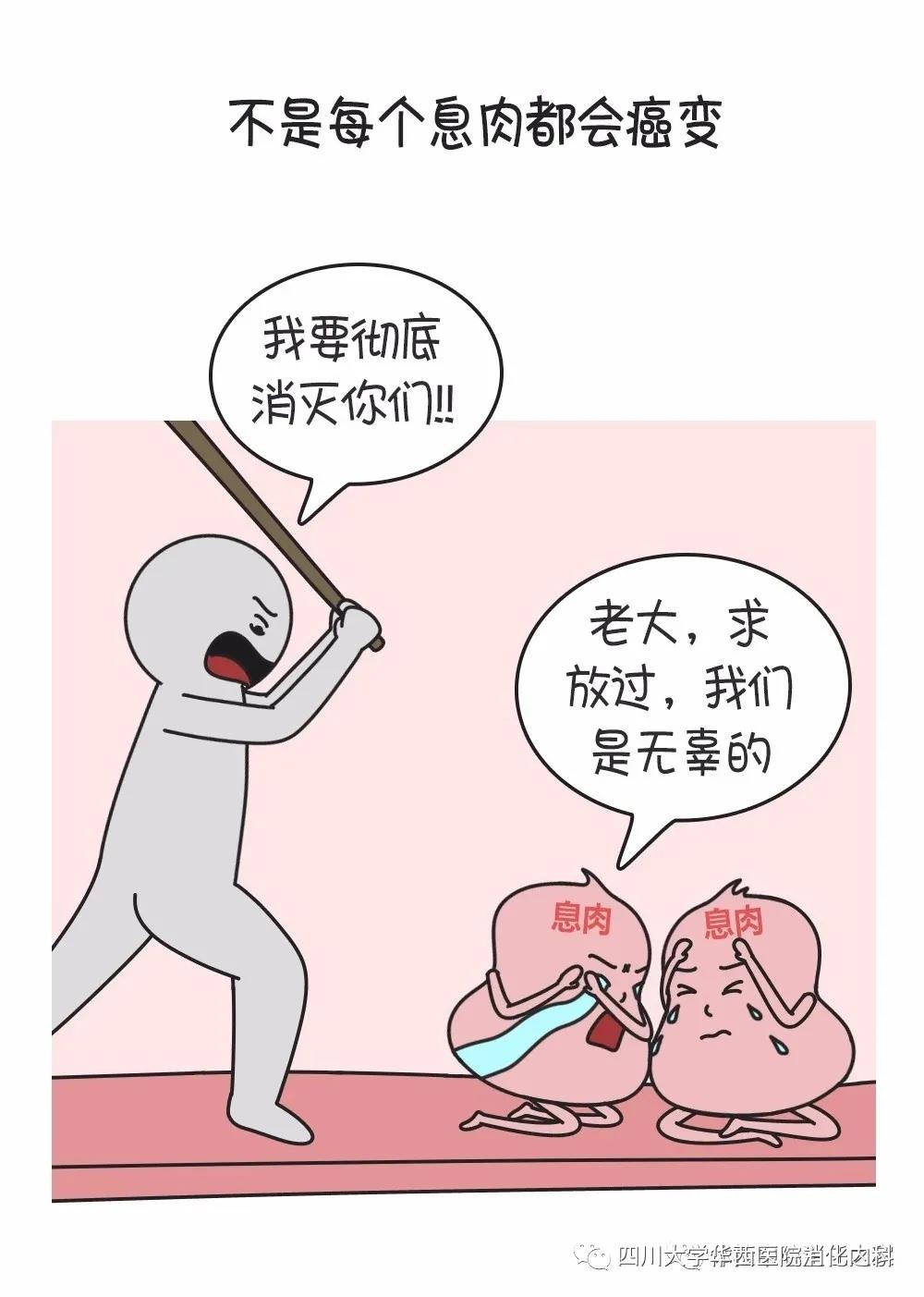 有些息肉，給它足夠的時間，遲早會癌變(圖7)