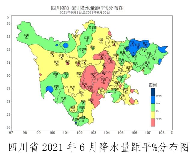7月四川偏干熱，這些地方可能發(fā)生洪澇或高溫伏旱(圖2)