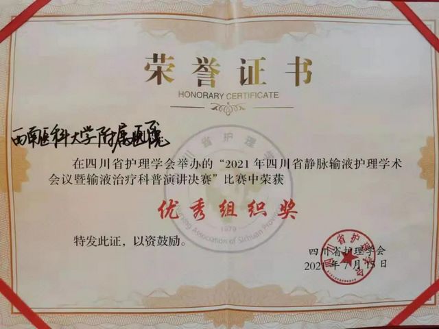 實力與才華并存，西南醫(yī)大附院護理團隊榮獲兩個全省一等獎！(圖3)