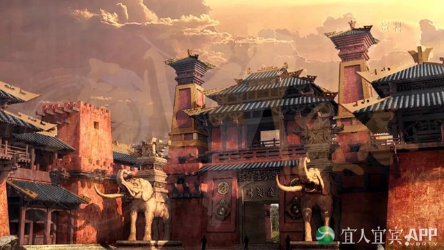 宜賓古金沙國(guó)影視城項(xiàng)目主體全部完成！來(lái)看現(xiàn)場(chǎng)圖！(圖4)