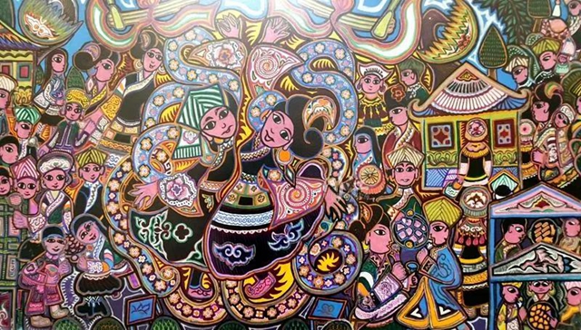 快來觀展！300幅藝術(shù)作品亮相瀘州，展川渝滇黔十市（區(qū)）輝煌成就(圖10)