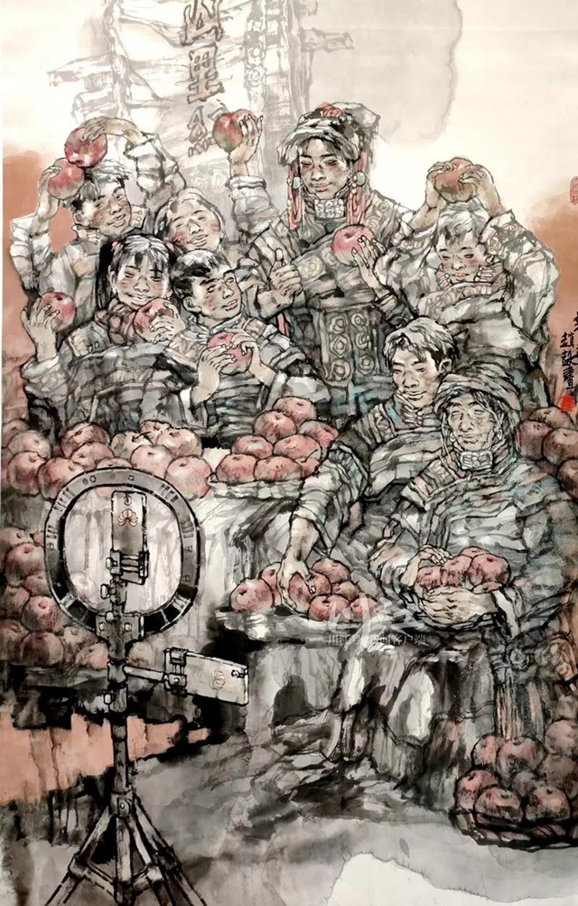 快來觀展！300幅藝術(shù)作品亮相瀘州，展川渝滇黔十市（區(qū)）輝煌成就(圖12)
