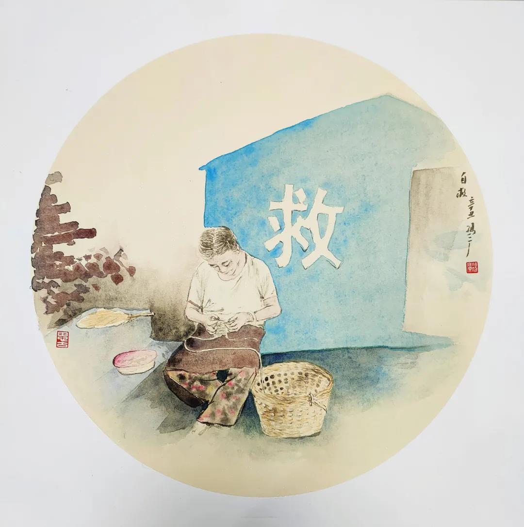 領(lǐng)略藝術(shù)之美！瀘縣抗震救災(zāi)重建美術(shù)作品亮相(圖9)