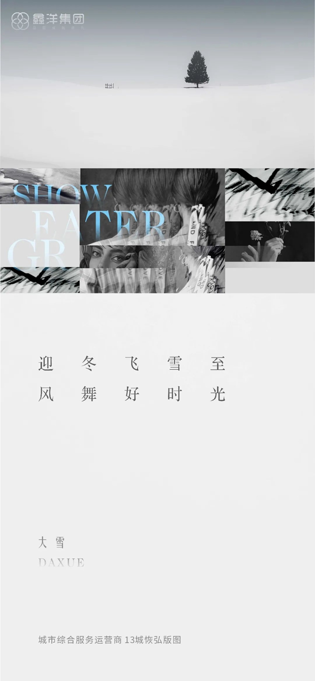 視覺｜鑫洋集團(tuán)二十四節(jié)氣海報(bào)鑒賞(圖18)
